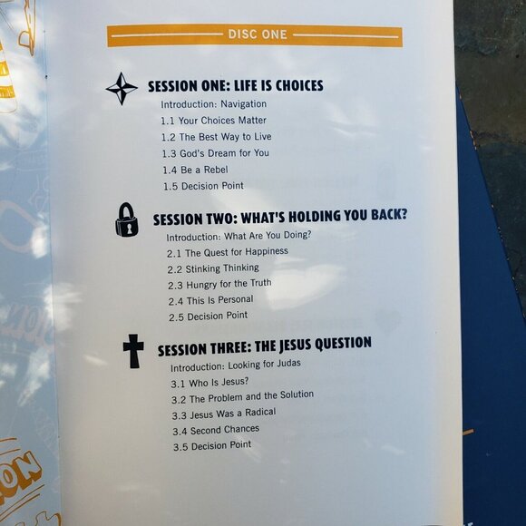 Decision Point Lot The Workbook DVD Set of 4 Spiritual Journey Paperback Kelly - Picture 7 of 11